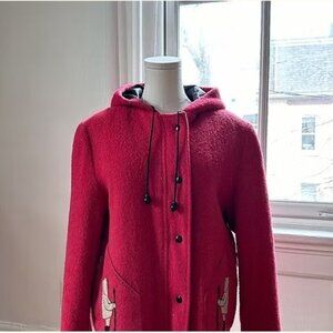 The Annex Hooded Wool Jacket